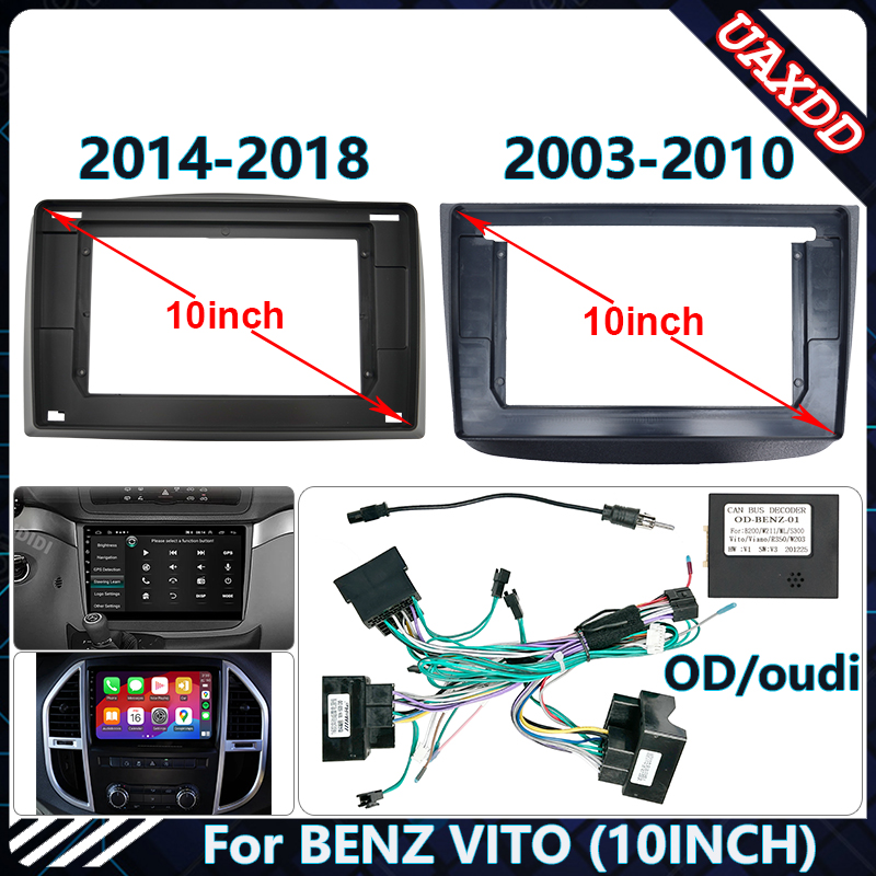 Photograph Mp3 - For 2003-2018 BENZ VITO 10.1 INCH