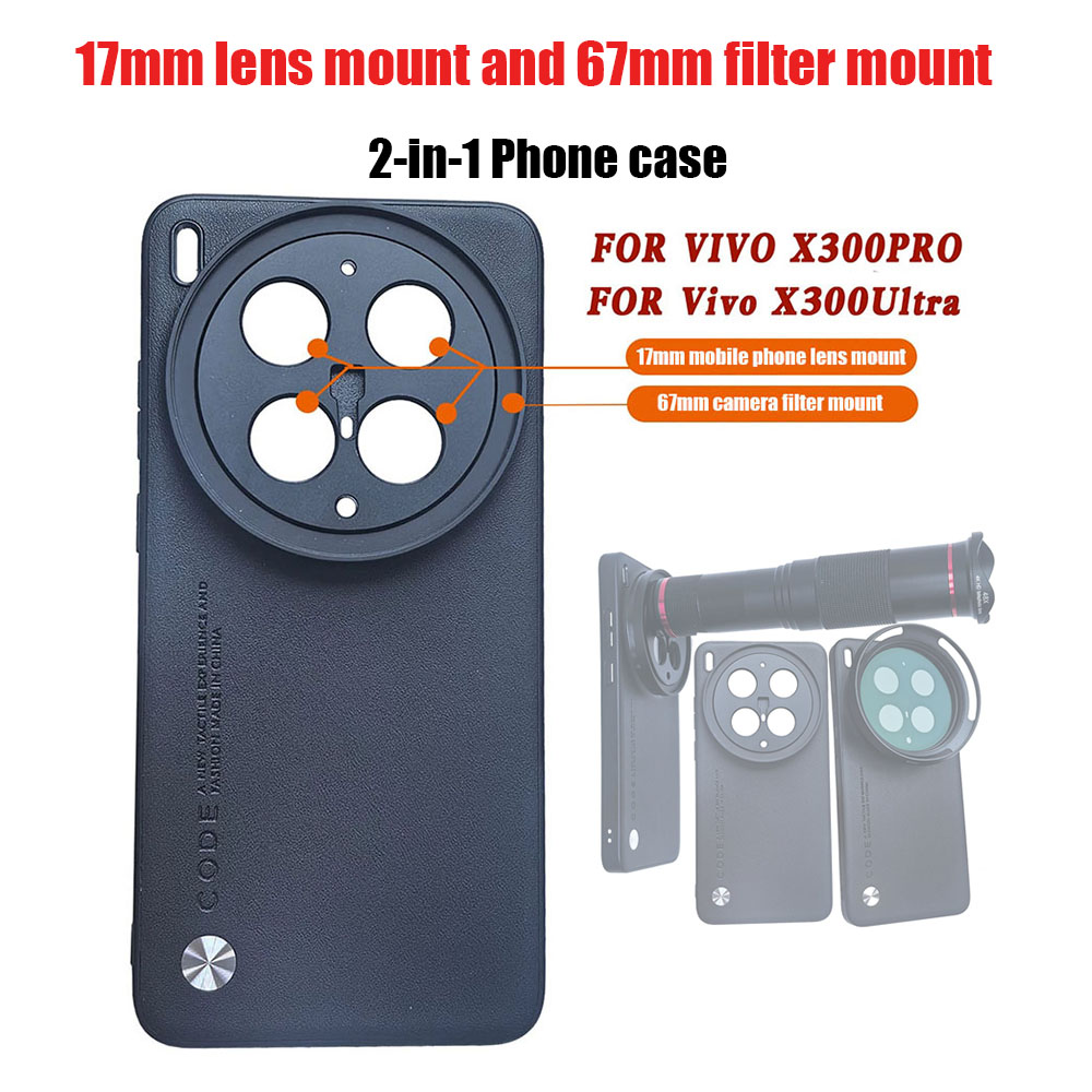 Photography Kit Vivo X300 Pro - 17mm Lens Mount & 67mm Filter
