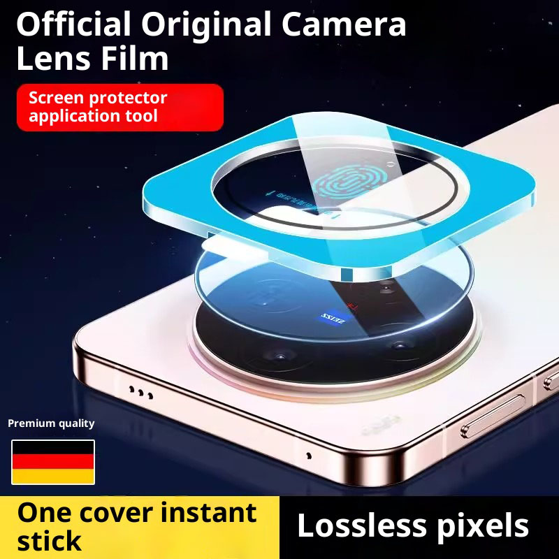 Photography Kit Vivo X300 Pro - Full Glue Camera Lens Tempered Glass