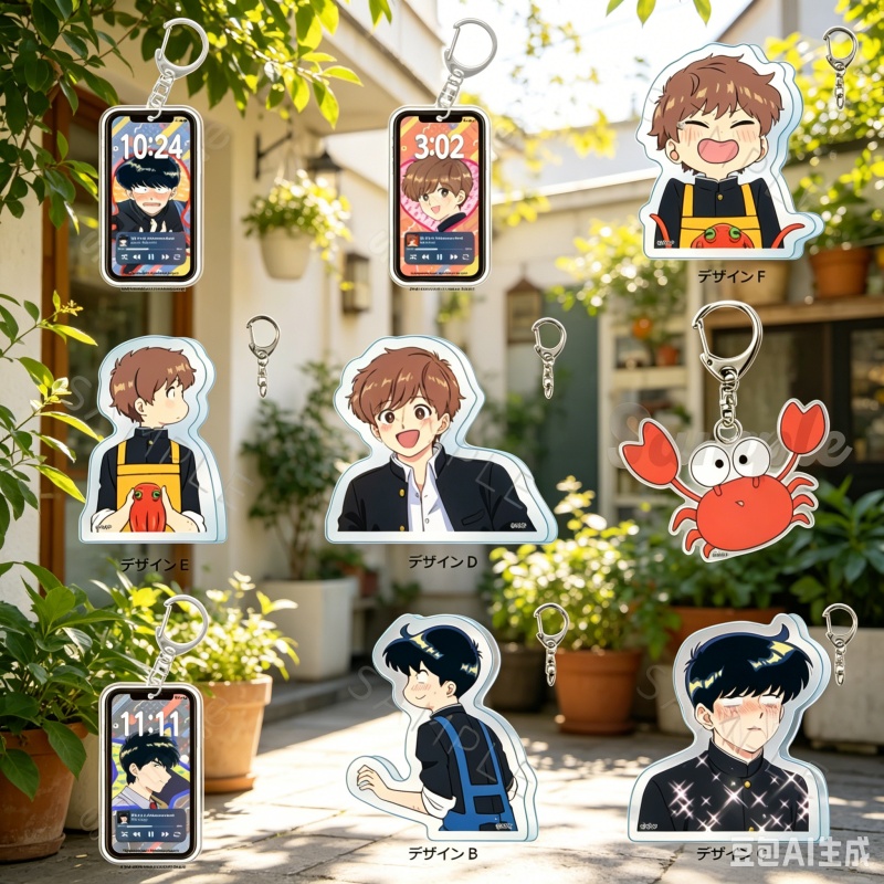 Photography Rules - Anime Go for It, Nakamura！Acrylic Pendant