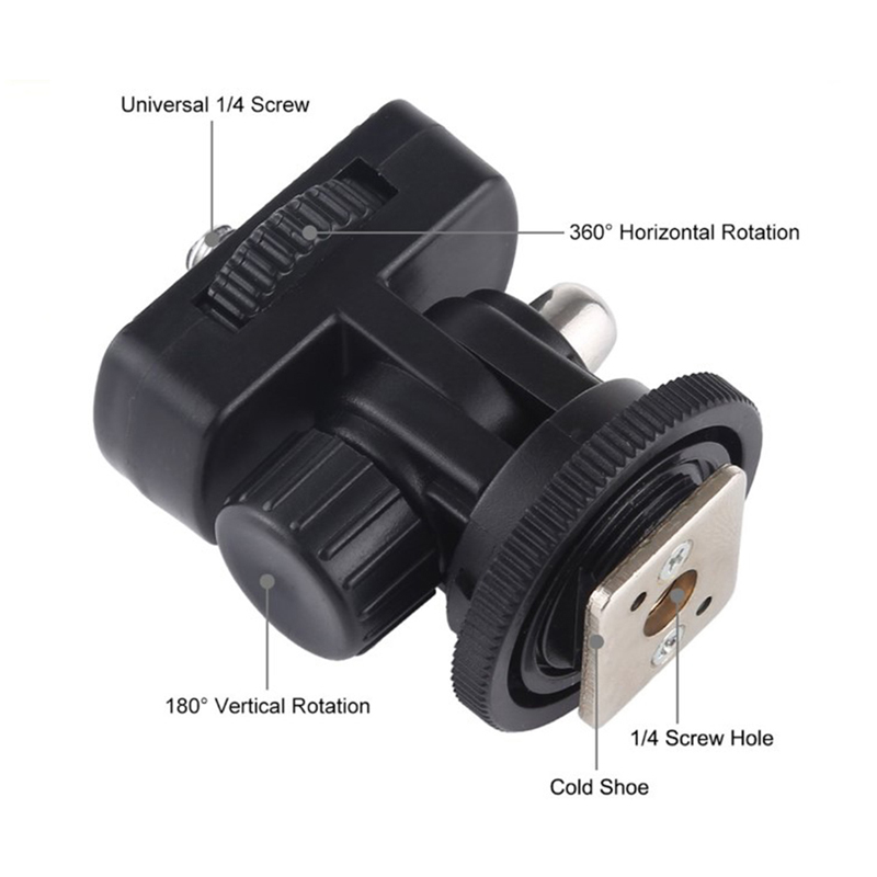 [FOA]1/4 inch Screw Thread Col - Camera Cold Shoe ulasan dan harga