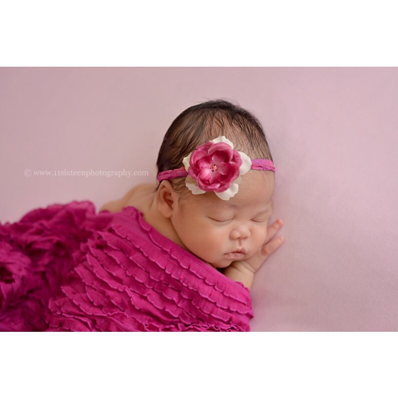 Soft Ruffle Wrap for Newborns  - Photography Newborn ulasan dan harga