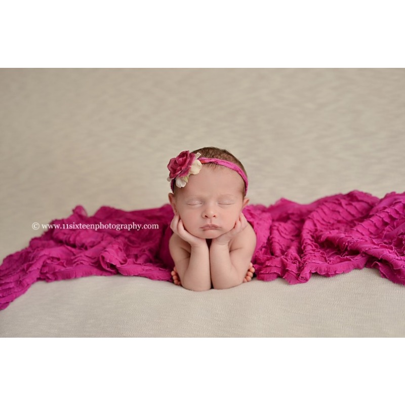 Soft Ruffle Wrap for Newborns  - Photography Newborn ulasan dan harga