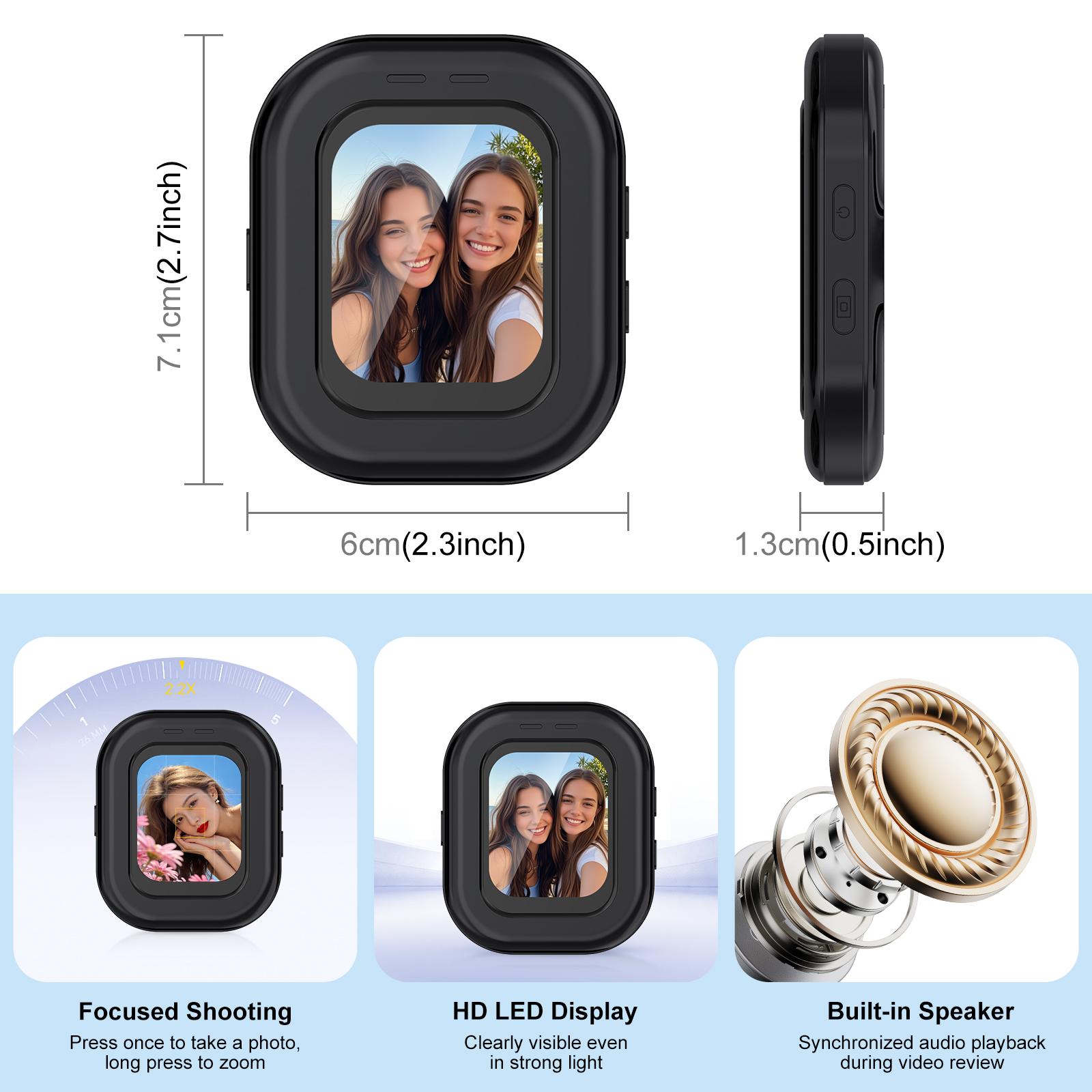 PULUZ Magnetic Phone Vlog Self - Photography Zoom ulasan dan harga