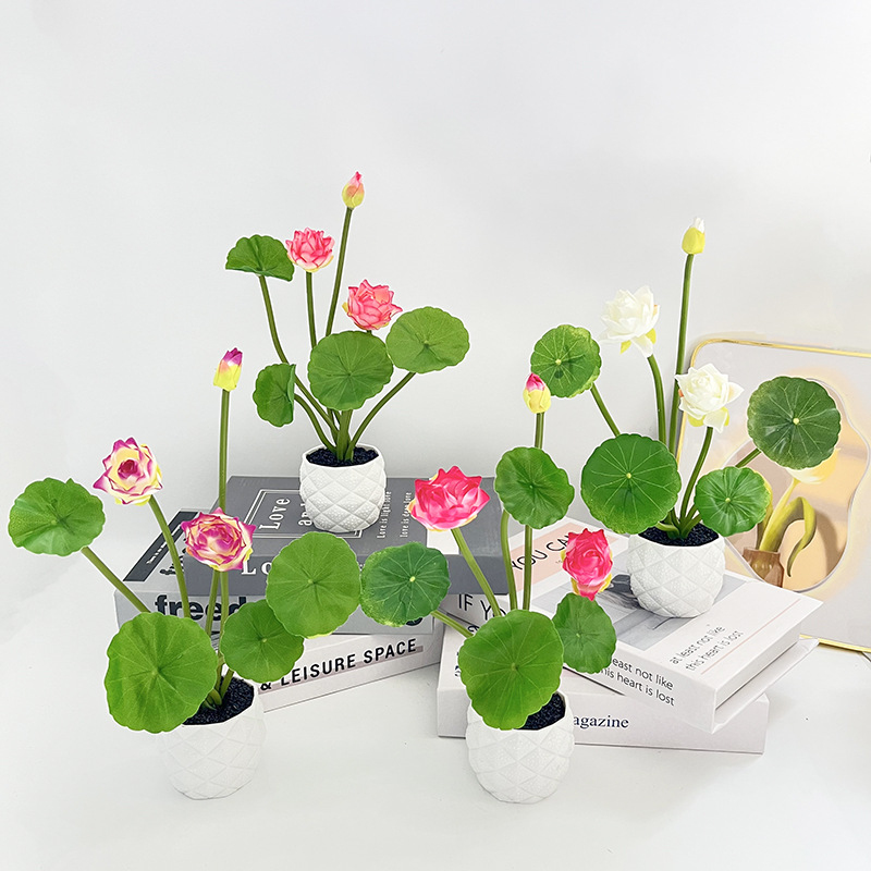 Mini Simulation Lotus Potted P - Photography Simulator ulasan dan harga