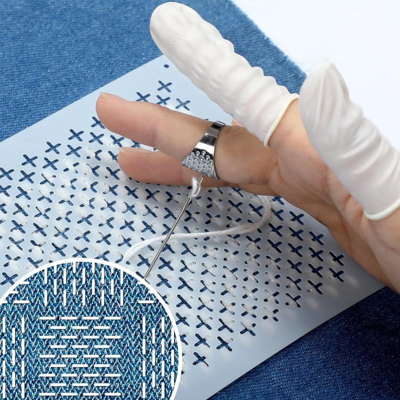 8/9/24/32Pcs DIY Embroidery Pa - Photography Geometry ulasan dan harga