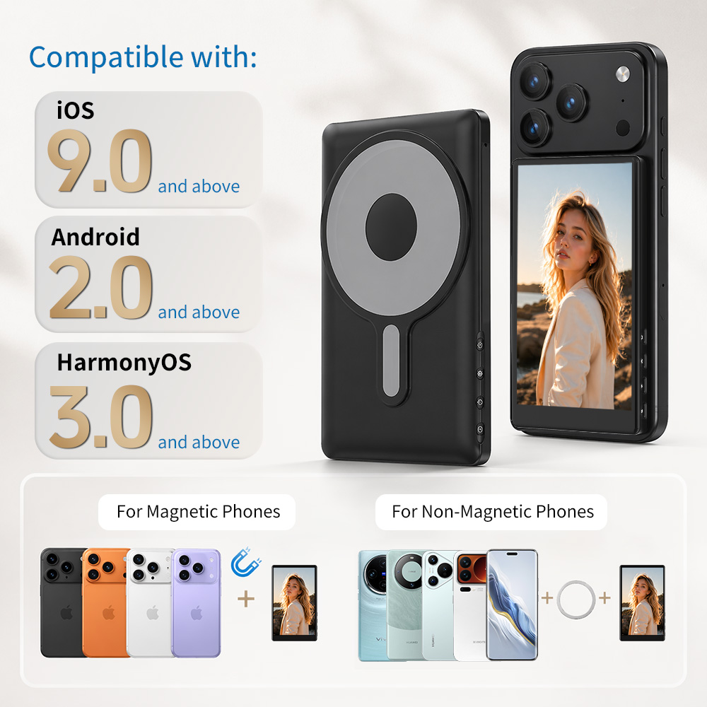 Vlog Selfie Monitor Screen for - Photography Zoom ulasan dan harga