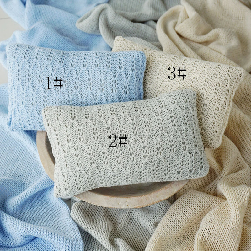 2023 newborn knit fabric pillo - Photography Newborn ulasan dan harga
