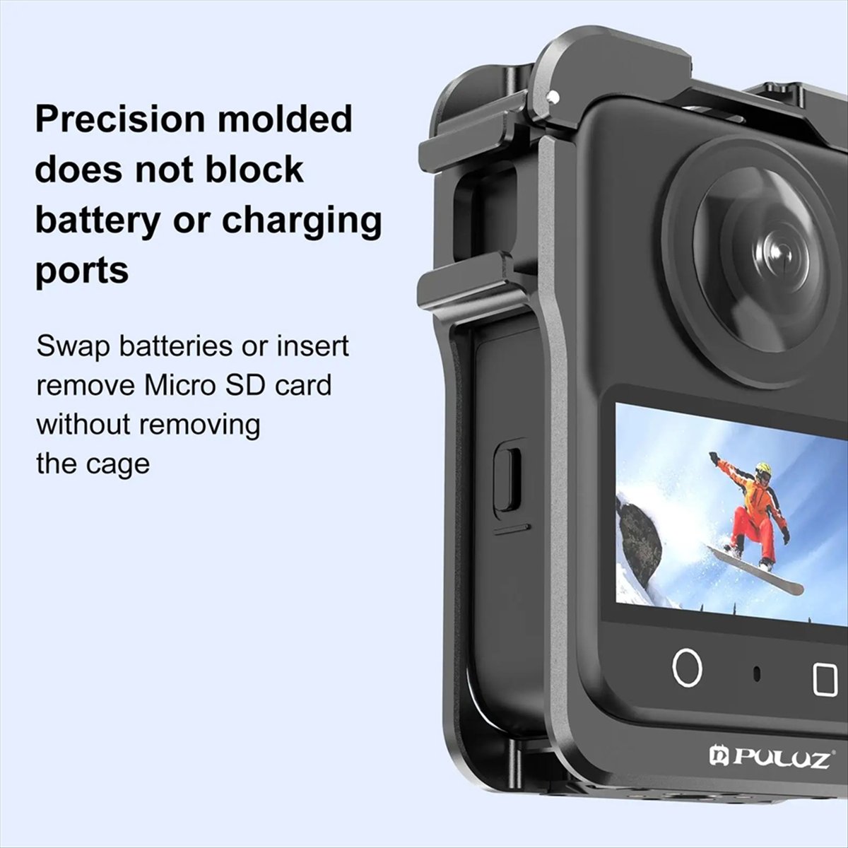 M05K PULUZ Magnetic Camera Cag - Camera Cold Shoe ulasan dan harga