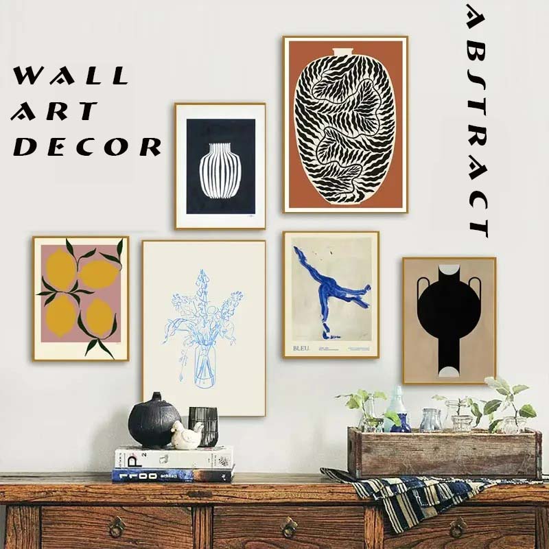 1pc frameless Abstract Minimal - Photography Geometry ulasan dan harga