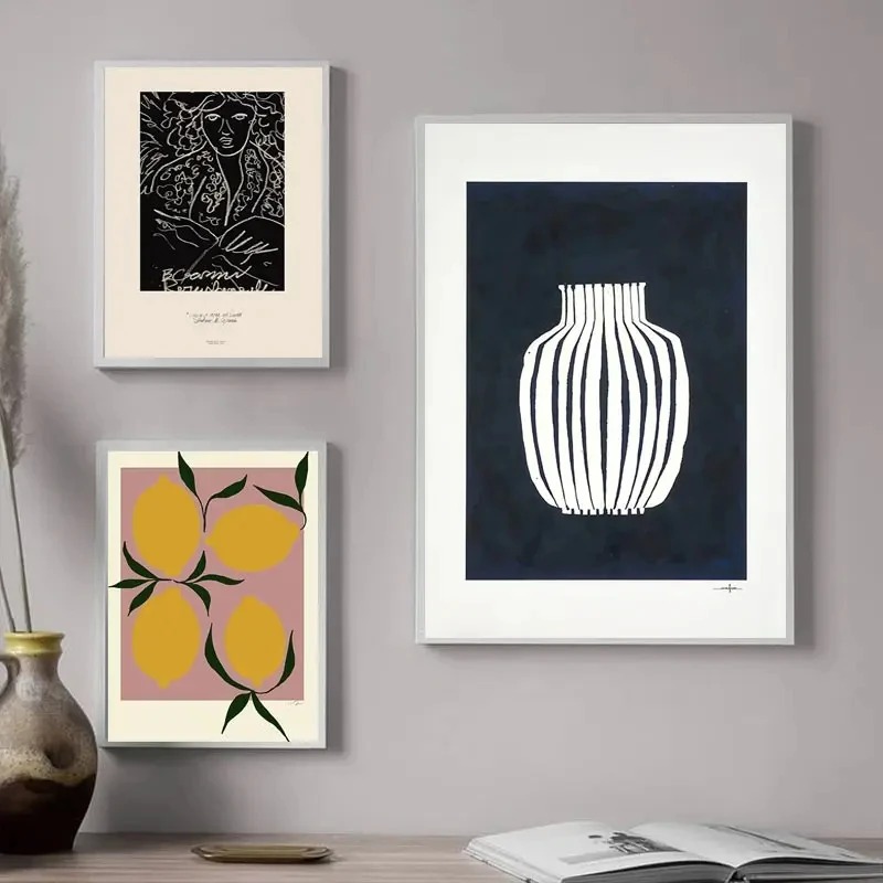 1pc frameless Abstract Minimal - Photography Geometry ulasan dan harga