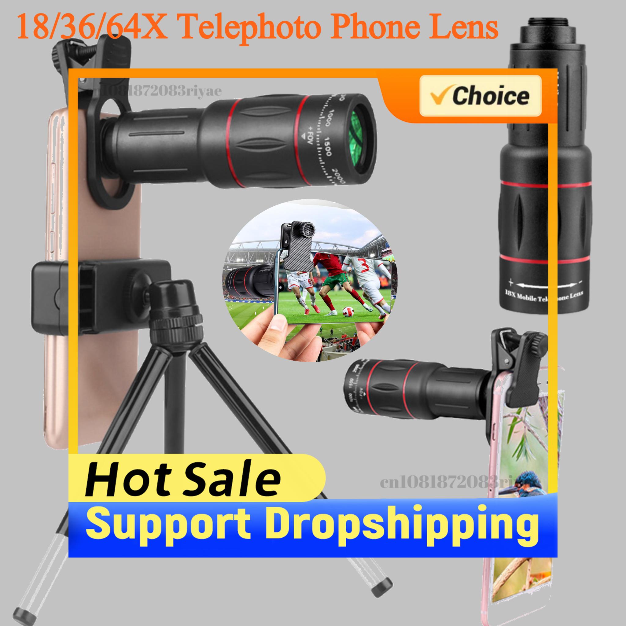 18/36/64X Mobile Phone Camera  - Photography Zoom ulasan dan harga