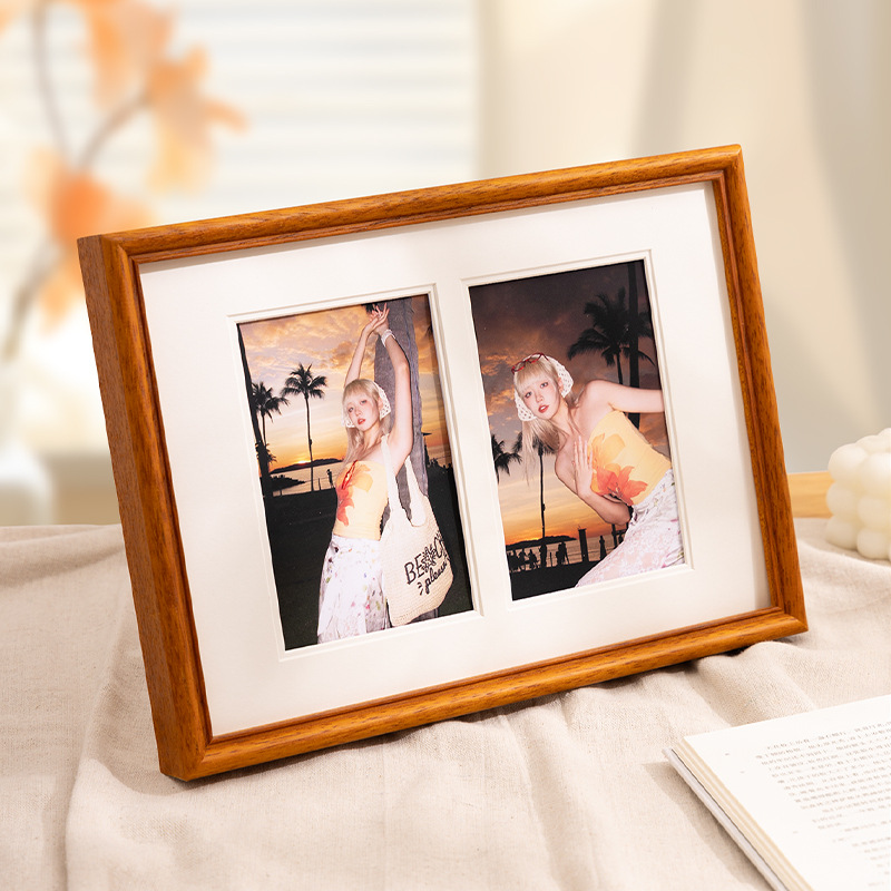 6-inch Multi-grid Solid Wood P - Photography Narrative ulasan dan harga