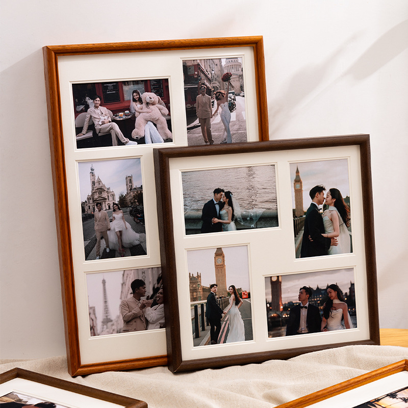 6-inch Multi-grid Solid Wood P - Photography Narrative ulasan dan harga