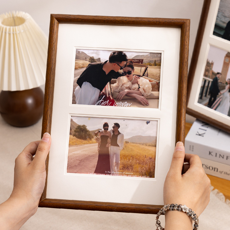 6-inch Multi-grid Solid Wood P - Photography Narrative ulasan dan harga