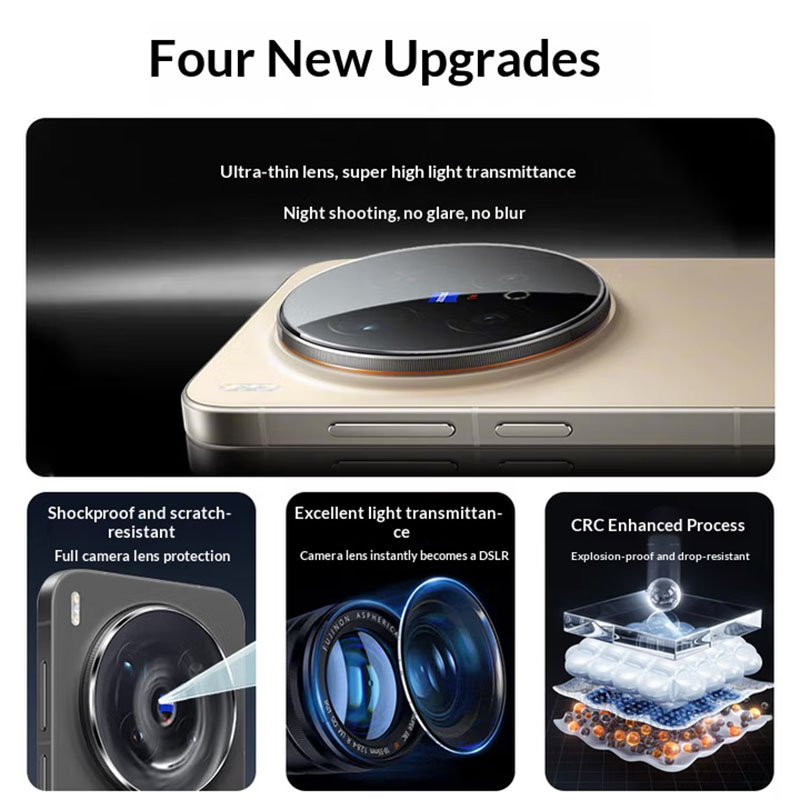 3D Full Glue Back Camera Lens  - Photography Kit Vivo X300 Pro ulasan dan harga