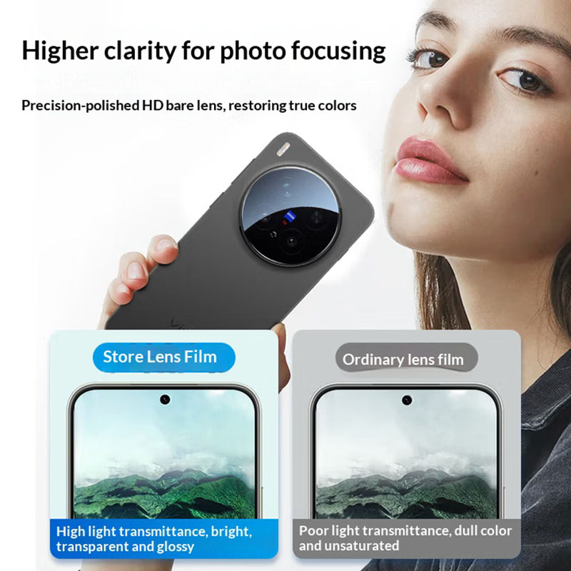 3D Full Glue Back Camera Lens  - Photography Kit Vivo X300 Pro ulasan dan harga