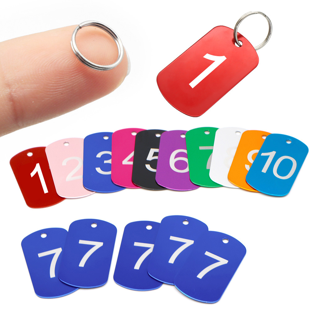 Number Tag Rectangular Aluminu - Photography Rules ulasan dan harga