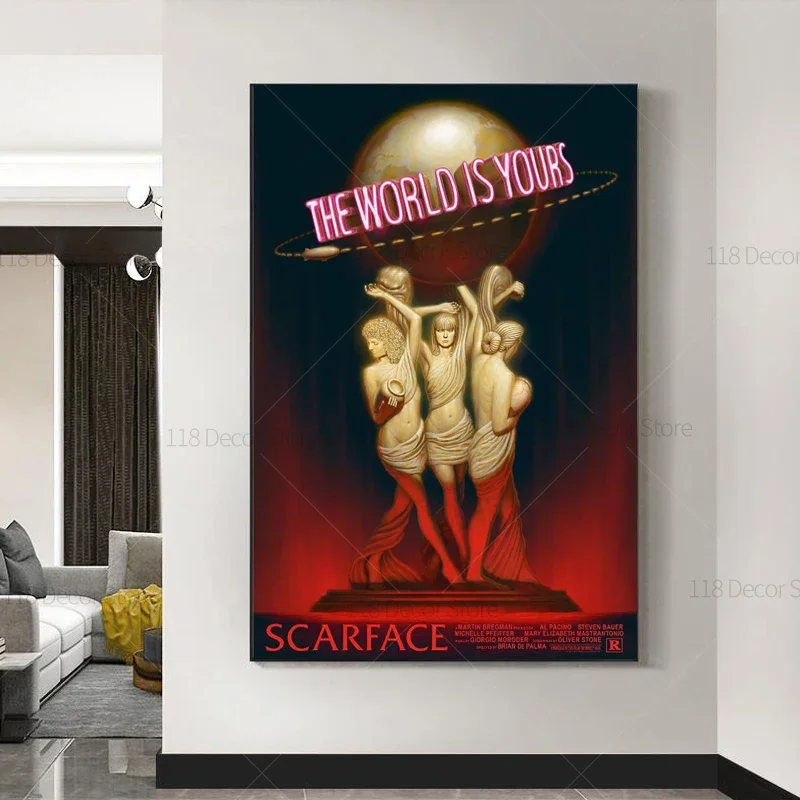 The World Is Yours Scarface Re - Photography Landscape ulasan dan harga