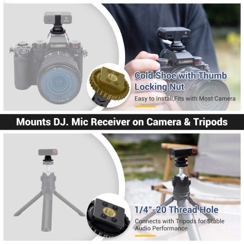 ABZZ-Tripod Thread Adapter 1/4 - Camera Cold Shoe ulasan dan harga