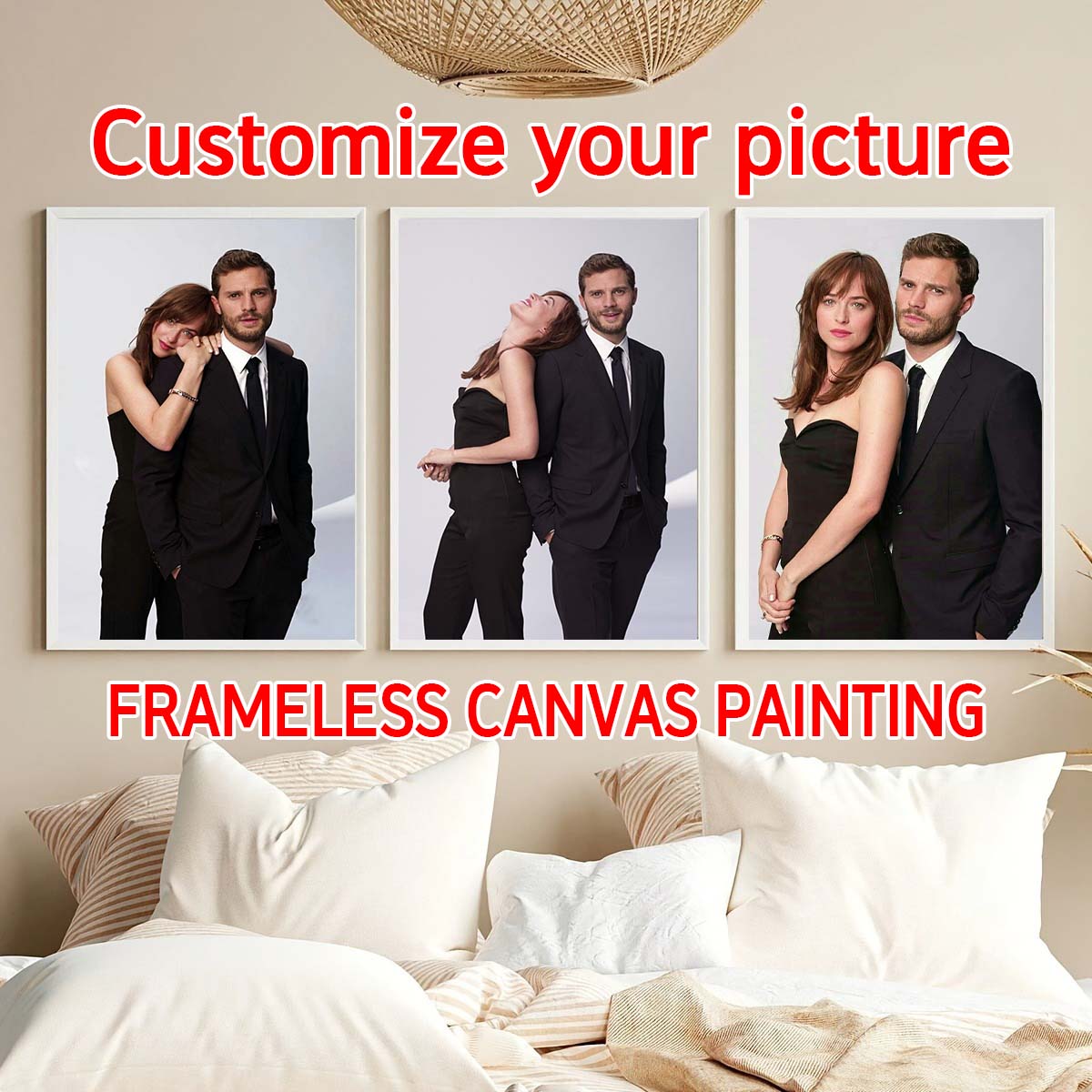Custom Print Canvas Painting F - Photography Landscape ulasan dan harga