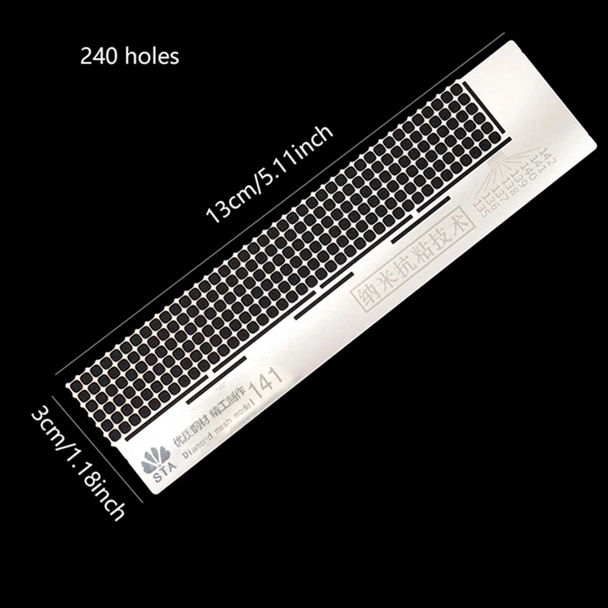 1/2pcs-Stainless Steel Diamond - Photography Rules ulasan dan harga