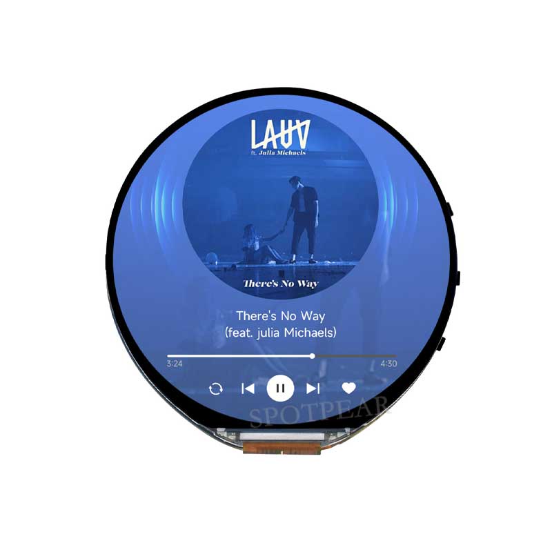 ESP32 S3 1.85 inch Round LCD D - Photograph Mp3 ulasan dan harga