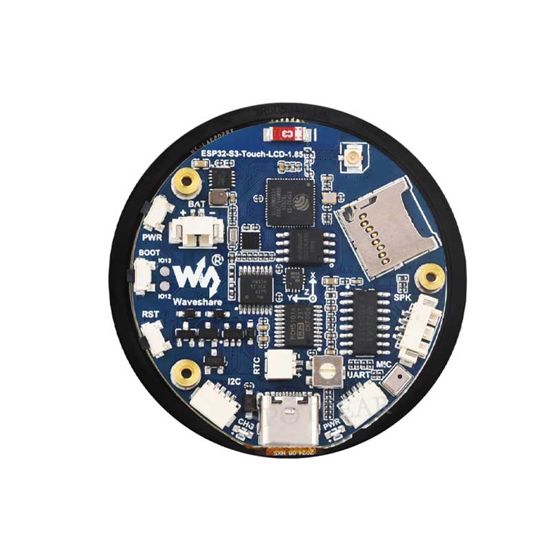 ESP32 S3 1.85 inch Round LCD D - Photograph Mp3 ulasan dan harga
