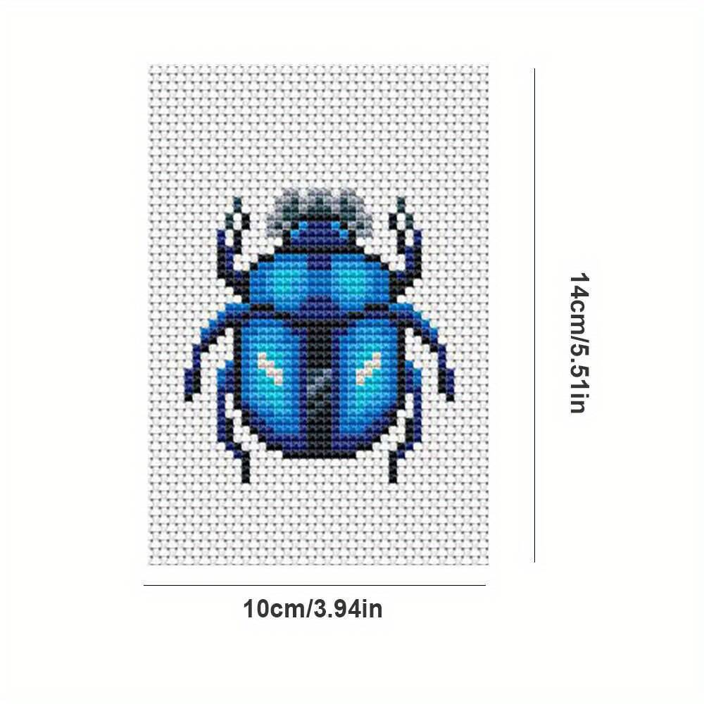 8Pcs Insect Cross Stitch Embro - Photography Geometry ulasan dan harga