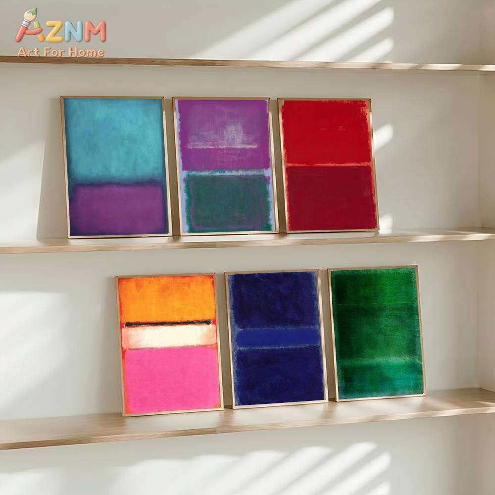 AZNM Mark Rothko Style Color B - Photography Architecture ulasan dan harga