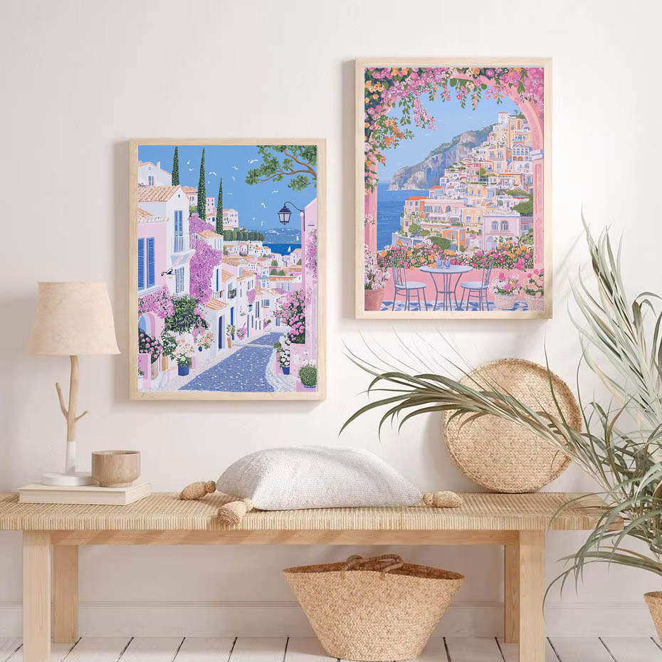 1pc Modern Cityscape Travel Mu - Photography Architecture ulasan dan harga