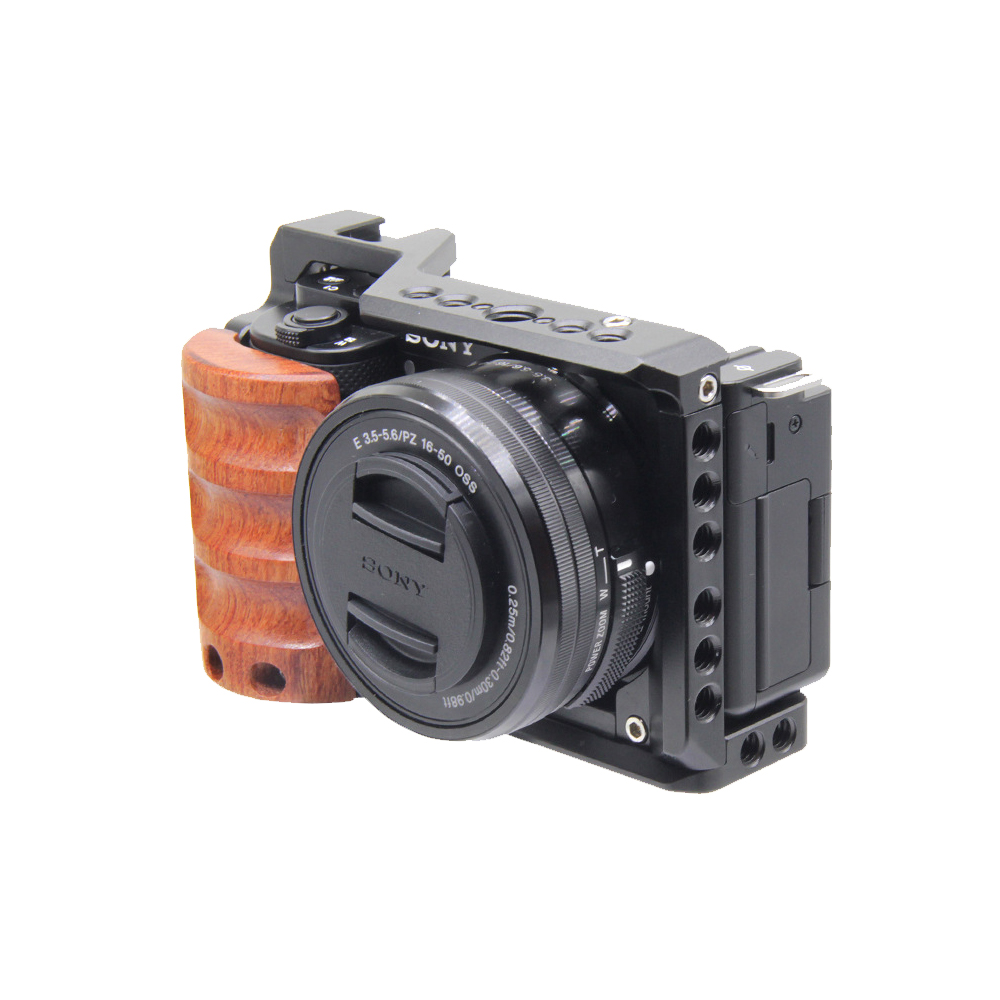 For Sony ZV-E10 Cage  camera W - Camera Cold Shoe ulasan dan harga