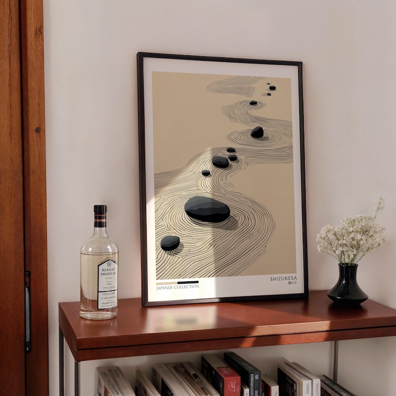 2pcs Japandi Zen Canvas Wall A - Photography Types ulasan dan harga