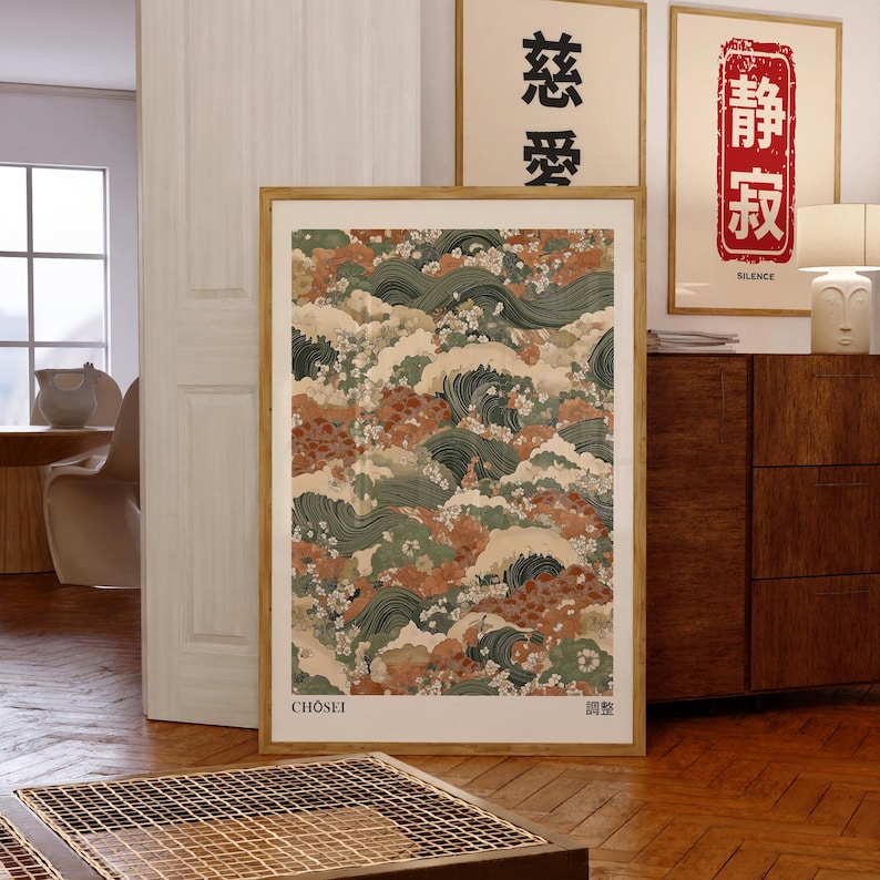 2pcs Japandi Zen Canvas Wall A - Photography Types ulasan dan harga