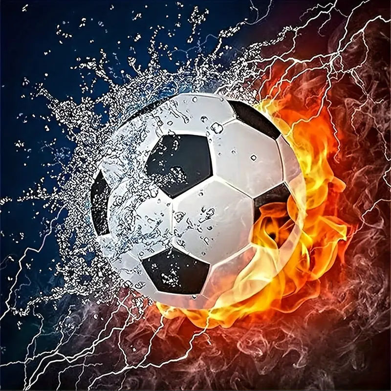 A Set of Football Diamond Pain - Photography Geometry ulasan dan harga