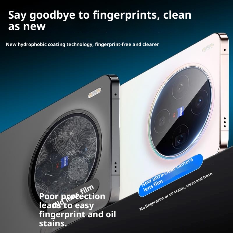 Full Glue Camera Lens Tempered - Photography Kit Vivo X300 Pro ulasan dan harga