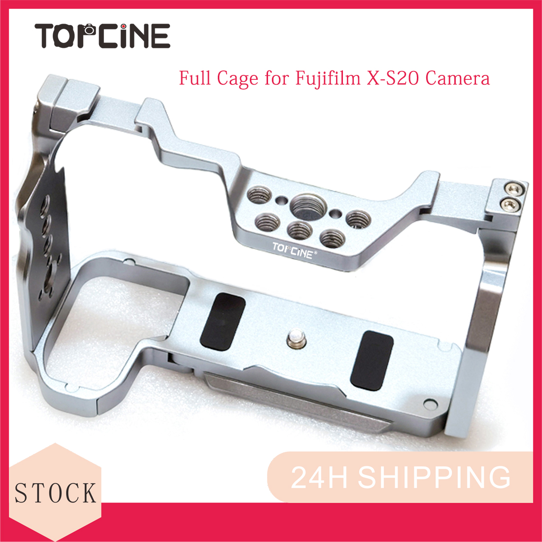 Topcine Camera Cage XS20 for F - Camera Cold Shoe ulasan dan harga