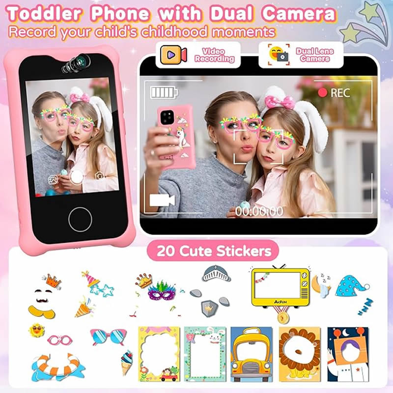 Digital Camera Kids Smart Phon - Photograph Mp3 ulasan dan harga