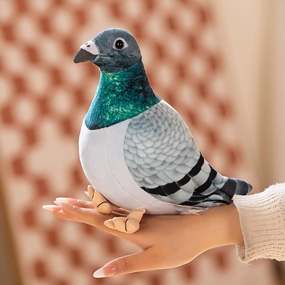 Lifelike Bird Plush Toys Simul - Photography Simulator ulasan dan harga
