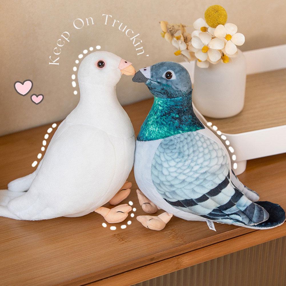 Lifelike Bird Plush Toys Simul - Photography Simulator ulasan dan harga