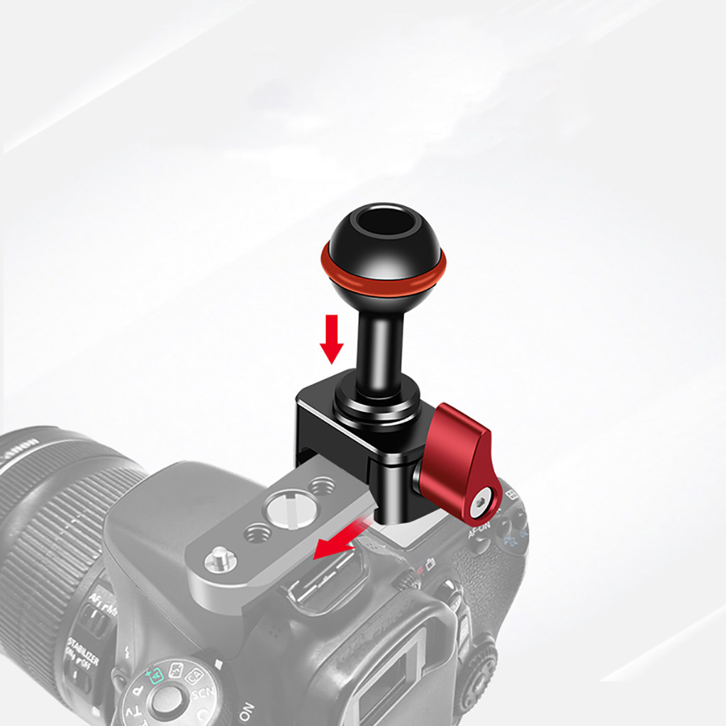 Quick Release Hot Shoe Cold Sh - Camera Cold Shoe ulasan dan harga