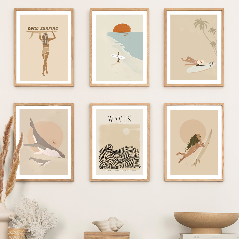 1pc frameless Canvas painting  - Photography Landscape ulasan dan harga