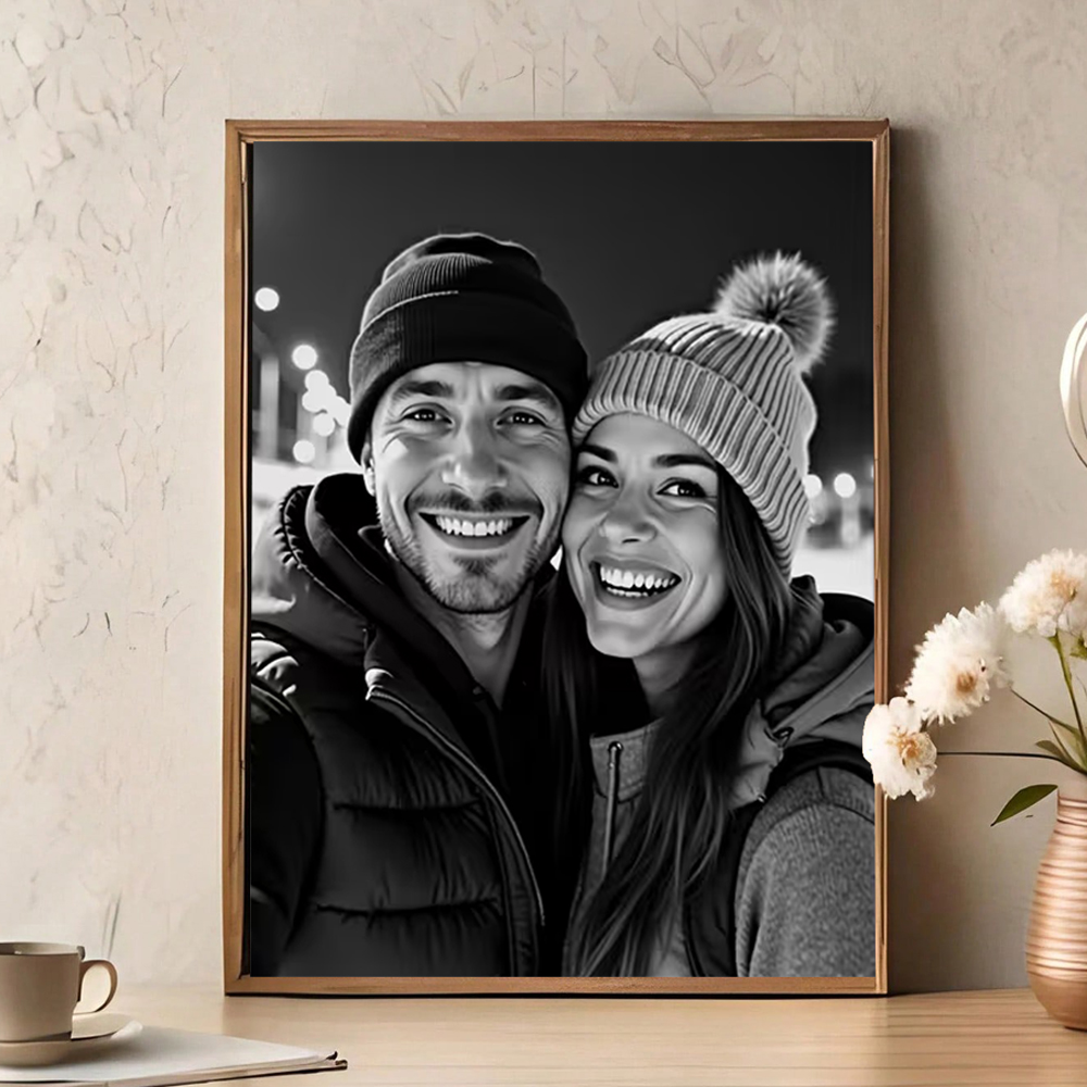 Custom Print Canvas Painting F - Photography Landscape ulasan dan harga